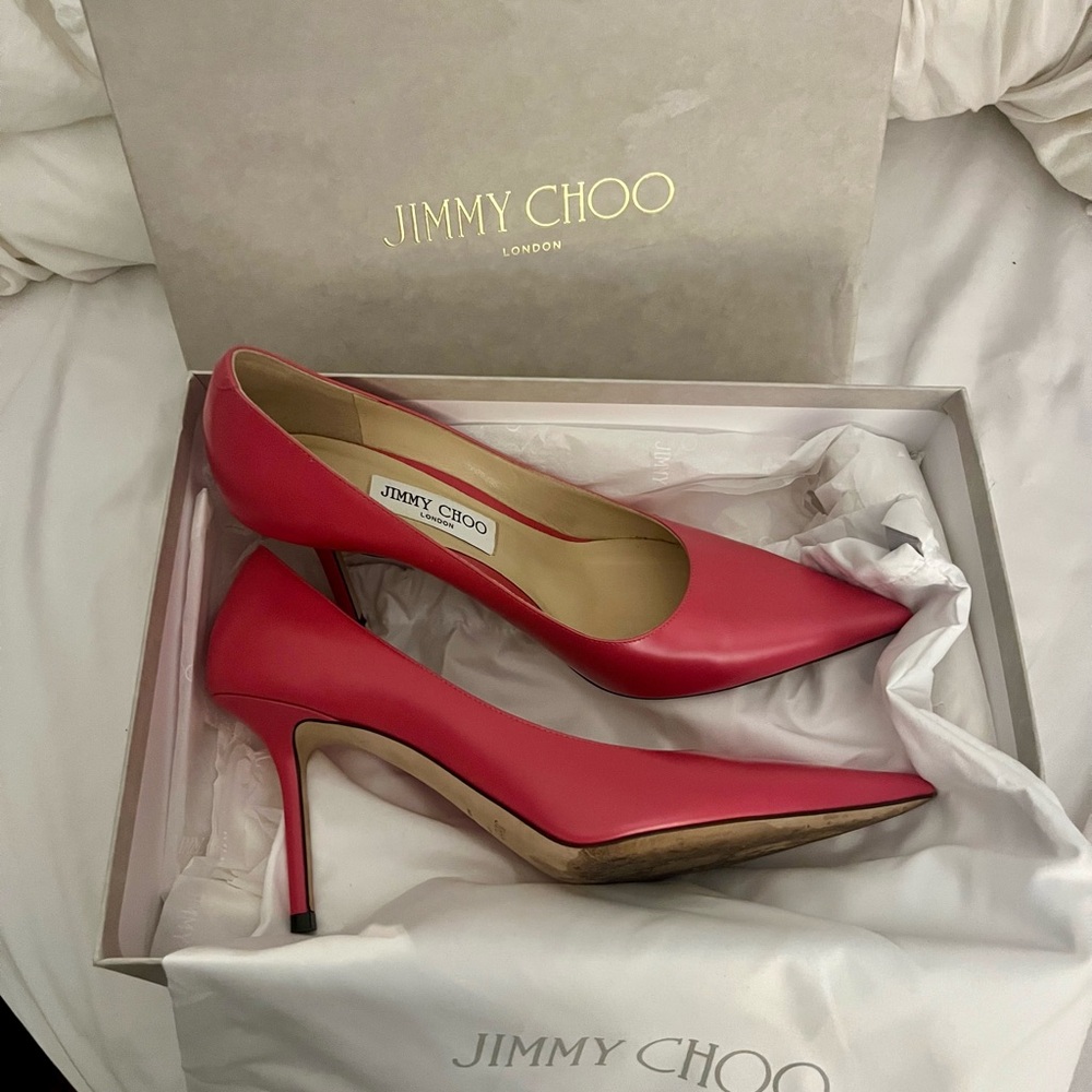 Jimmy Choo Love Pink Heels
